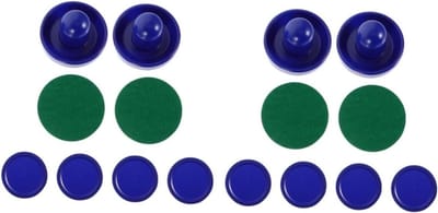 Airhockey Pushers - Tafel Hockey Accessoires - Spelplezier Thuis - Ergonomisch Ontworpen Paddles - 9.6 x 9.6 x 11.6 cm