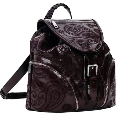 Desigual vrijetijdsrugzak rugzak Siroco Tula Mini Backpack Bordeaux (rood)paars