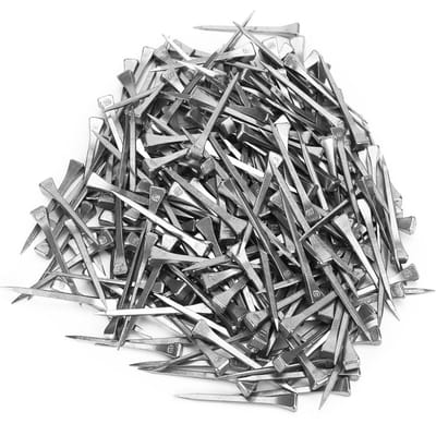 250 STUKS E6 Hoge Kwaliteit Hoefnagel Staal Hoefpin Stevig Bevestigen Paard Gereedschap Accessoire gray