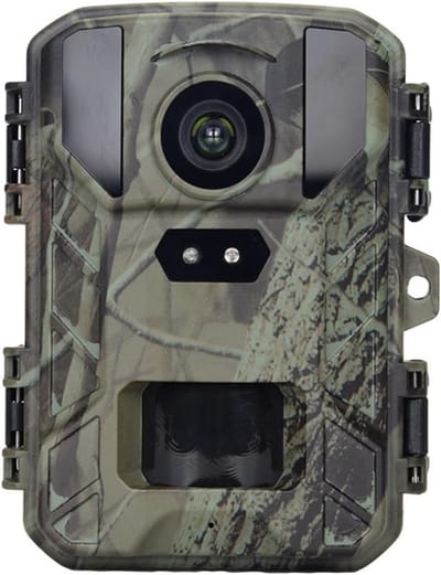 Wildcamera - Jachtcamera Trailcamera - Dieren Observeren - 4K Mini HD - 90 graden detectie - Zwart