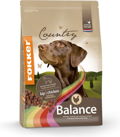 3x Fokker Country Dog Balance 2,5 kg