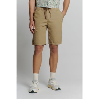 No Excess Short Chino Garment Dyed Light Weight Stretch Khaki Größe: L | Kurze Sporthosen Outlet | Herren | Braun