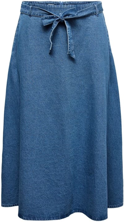 Vero Moda Curve Denim rok VMCJOLENE High rise Lange rok