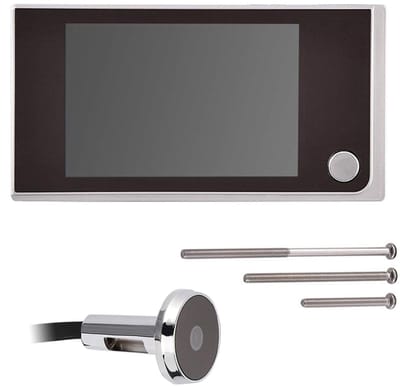 Dailygoods - Digitale Deurkijker - HD Beeld - Huisbeveiliging - 3,5 Inch LCD - Elektronische Cat Eye - Veiligheid - Makkelijk te installeren