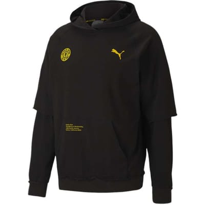Puma x Gold's Gym Raglan Heren Zwart Hoodie