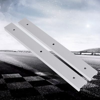 Dailygoods - T-Groove Rail - Aluminium T-Slot 400mm - Houtbewerking - Routertafel - Precisie en stabiliteit - Ideaal voor professionele klussen