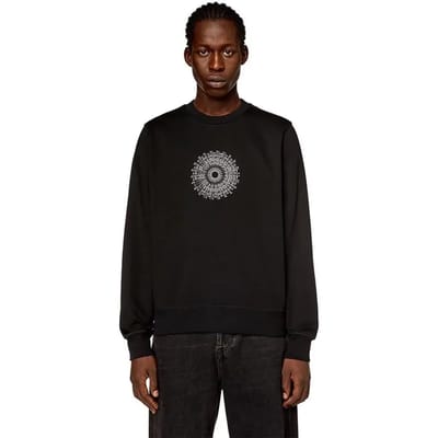 Diesel Ginn K41 Sweatshirt Zwart S Man