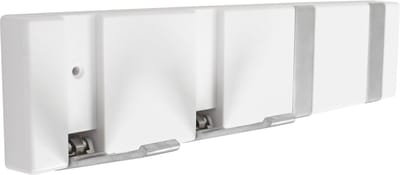 HOME It® flex kapstok met 4 haken 31,6 × 2,2 x 7,2 cm wit