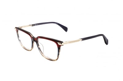 Rag & Bone RNB3055 Blue violet horn 51/16/140 WOMAN Brilmonturen