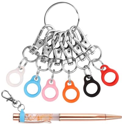 6 Penhouders en Clips voor Markeer- en Badgegebruik - Accessoires voor Creatieve Toepassingen
