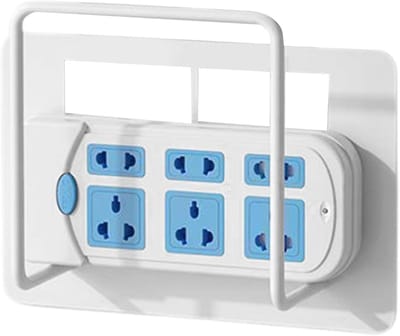 Router Wandmontage - Kabeldoos Plank - Ruimtebesparend Ordenen - Zonder Boren - Maat S - Wit