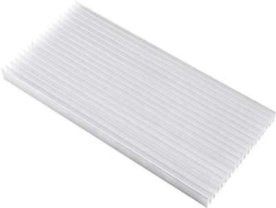 Aluminium Koellichaam 300x140x20mm voor Hoog Vermogen LED Warmteafvoer