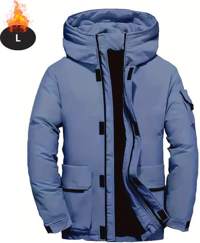 Livano Skipak - SkiBroek - Skijas - Ski Suit - Wintersport - Heren - Winter - Warm Fleece - Blauw - Maat L