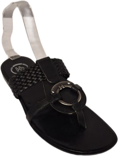 HORNETby Botticelli- LUXE OPEN PUMP-SUMMER NERO-36