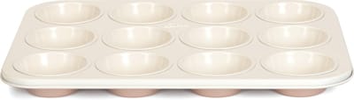 Patisse Ceramic Muffinvorm - Staal - 12 vaks