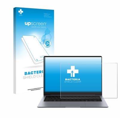 upscreen - Screenprotector voor Samsung Galaxy Book6 14" - Folie Beschermfolie transparant antibacterieel