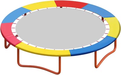 Trampoline Randafdekking - Veiligheidskussen - Veilig Spelen - UV-bestendig Waterdicht - 300 cm - Meerkleurig