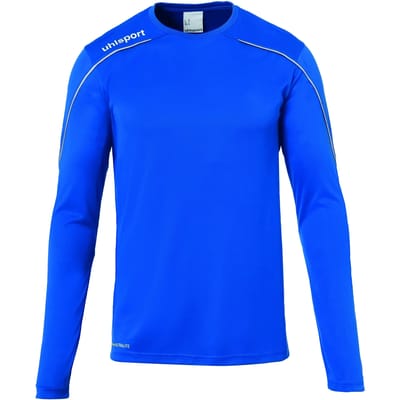 Uhlsport Stream 22 Voetbalshirt Lange Mouw Heren - Marine / Wit | Maat: M