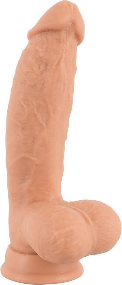 Realistixxx – Natuurlijke Rotatie Vibrator met Zuignap en Oplaadbaar Zeer Gedetailleerd – 21 cm – beigeig