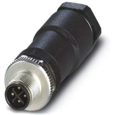 Phoenix Contact 1404641 Sensor/actuator connector, niet geassembleerd M12 Aantal polen (sensoren): 4 Stekker, recht 1 stuk(s)