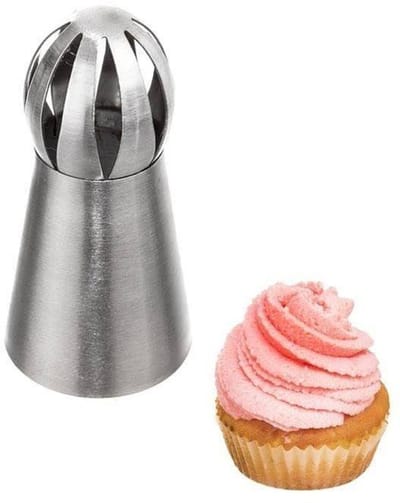 Orion - Decoratietip - Roestvrij Staal - 6 cm - Geschikt voor Vaatwasser