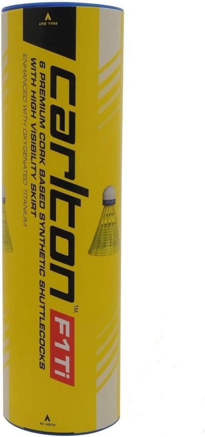 Badminton Ballen - Shuttlecocks - Wedstrijd Spelen - Titanium Versterkte Bal - 6 Stuks - Wit