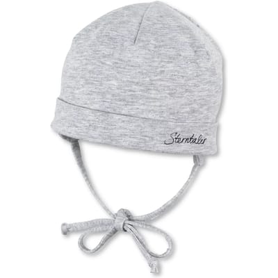 Sterntaler - Babymuts - Grijs - 37CM - Katoen-Elastaan