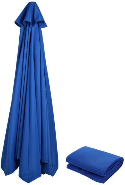 Dailygoods- Terrasparaplu 300 cm - Vervangende Luifel - Sterke Marktparaplu - Waterdicht Polyester - UV-Bescherming - Ademend Materiaal - Parasoldoek