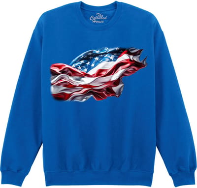 American Flag The Coloured House Sweater M