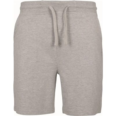 Build your Brand Terry Shorts BY080 - Heather Grey - L