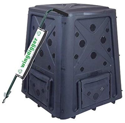65 Gallon Compostbak met 4 Deuren en Ventilatie