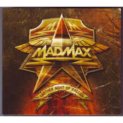 CD MAD MAX - Another Night Of Passion SPV2600502CD Steamhammer 2012 Duitsland Rock Gebruikt yellow