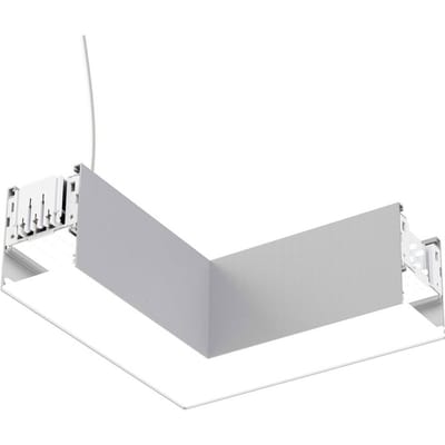 The Light Group SLC LED-hoekmodule Click L, AC, aansluiting rechts, wit, Feed