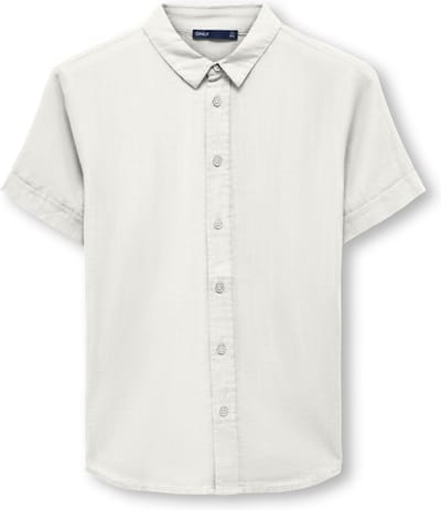 ONLY KOBCHARLIE S/S SHIRT PTM Jongens Overhemd- Maat 164