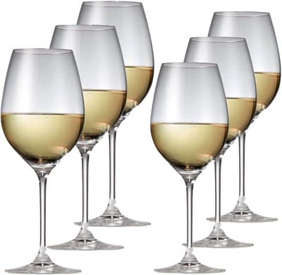 Voordeelset van 6x witte wijnglazen 320 ml en 6x rode wijnglazen 530 ml - Serie: Esprit - Royal Leerdam