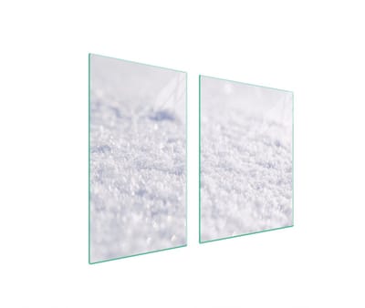TMK ArtDeko Serie - Snijplank van Glas - 100x52cm - Antibacterieel - Warmtebestendig