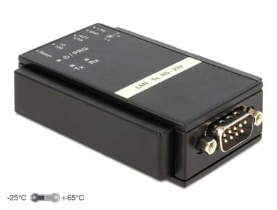Delock Converter Ethernet LAN TCP/IP > Serial RS-232