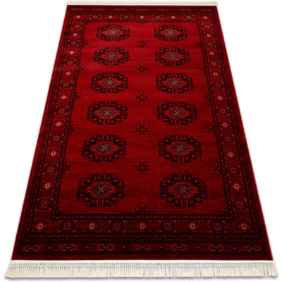 Kleden Rugsx ORIENT 6871 tapijt bordeauxrood / zwart Frame, 150x230 cm