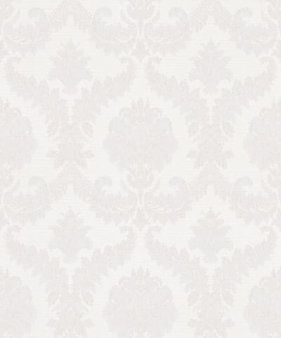Behang met ornamenten - Klassiek - wit - Vintage- Vliesbehang - Best Classic & Elegant - 0,53 x 10,05 M.