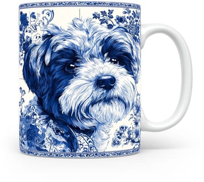 Mok Havanese Beker voor koffie of tas voor thee, cadeau voor dierenliefhebbers, moeder, vader, collega, vriend, vriendin, kantoor, opa, oma, hond, kerst, sinterklaas, verjaardag