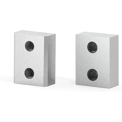 Lames de Coupeur de Fer à Béton, 6 Pièces Lames de Mâchoire de Remplacement pour Coupeur de Fer à Béton Électrique 1 Pouce 25 mm #8, Double Face, Acier à Haute Dureté CR12MOV, Rapide Efficace
