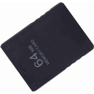 Geheugenkaart Hoge Snelheid voor Sony PlayStation 2 PS2 Spelletjes Accessoires 64M gray