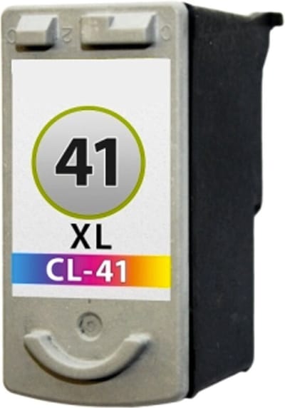 CL-41 Kleur Huismerk Inktcartridge | Compatible Met Canon CL-41 Kleur | Geschikt voor Canon Fax JX 200, 210P, 500, 510P. IP 1100, 1200, 1300, 1600, 1700, 1800, 1800, 1900, 2200, 2500, 2600, MP 140, 150, 160, 170, 180, 190, 210, 220, 450, 450X, 460.