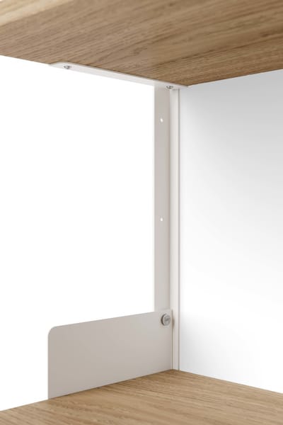 New Works New Works Shelf Library 1900 - oak/white