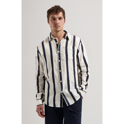 Dstrezzed Ds-miller Shirt Dk. Navy Size: L | Long-Sleeved T-Shirts Outlet | Heren | Blauw
