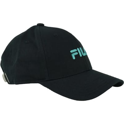 Fila Brasov 6 Panel Cap FCU0019-80001, Mannen, Zwart, Pet, maat: One size