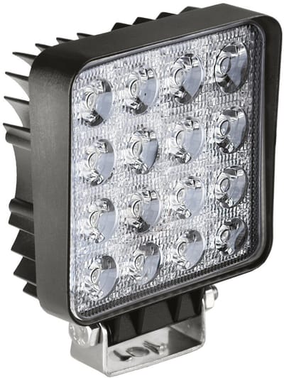 Lampa WL-31 LED Werklamp 12/24V – 16 LED – 48W – 2400 Lumen – 6000K – IP67 – Brede Lichtbundel – E R10