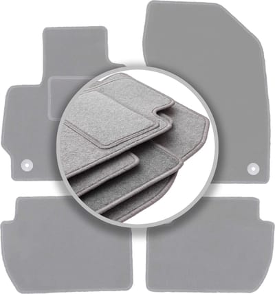 Automatten asgrijs voor: Citroen C4 Aircross crossover (2012-2017)
