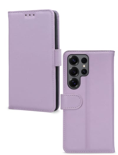 Mobilize Telefoonhoesje geschikt voor Samsung Galaxy S26 Ultra Hoesje | Mobilize Premium Gelly Bookcase Portemonnee | Pasjeshouder voor 3 Pasjes | Telefoonhoesje voor Pinpas / OV Kaart / Rijbewijs - Paars