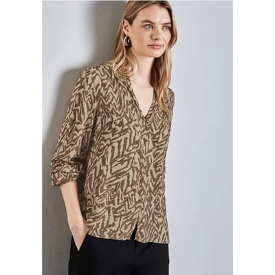 Bedrukte blouse